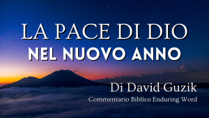 Italian God's Peace New Year